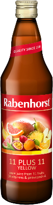 Rabenhorst 11 plus 11 Multivitamin Fruit Juice bottle