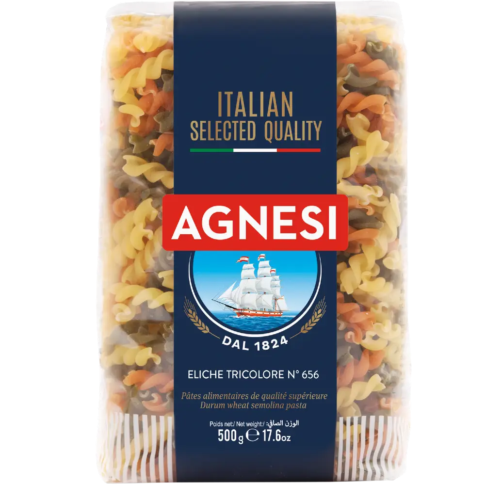 Agnesi pasta ELICHE_TRICOLORE
